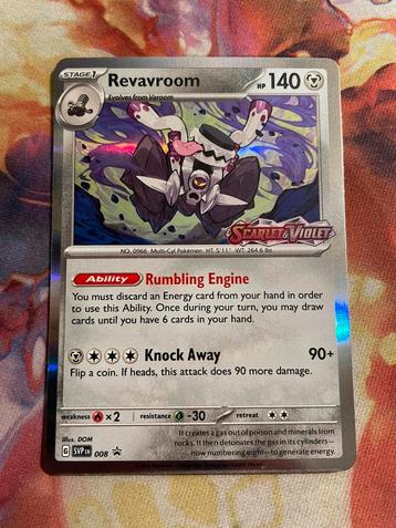 Pokemon REVAVROOM Prerelease Holo Promo (SVP008) beschikbaar voor biedingen
