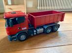 BRUDER Scania R-series met Roll-Off-Container, Kinderen en Baby's, Speelgoed | Speelgoedvoertuigen, Gebruikt, Ophalen of Verzenden