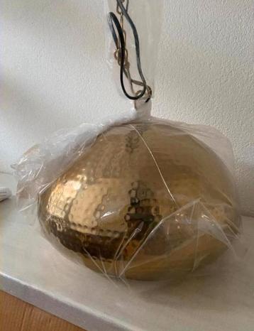 ZUIVER Hammered Round gold hanglamp  beschikbaar voor biedingen