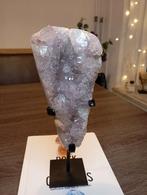 Amethist op Standaard - 23cm, Ophalen of Verzenden, Mineraal