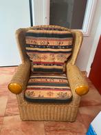 Rieten stoel, Ophalen, Zo goed als nieuw, 50 tot 75 cm