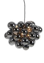 Hanglamp zwart smoke, Huis en Inrichting, Lampen | Hanglampen, Ophalen, Zo goed als nieuw, Minder dan 50 cm