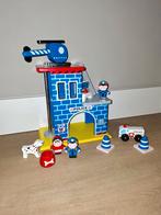 Houten Politiebureau, Kinderen en Baby's, Speelgoed | Houten speelgoed, Ophalen of Verzenden, Gebruikt, Overige typen