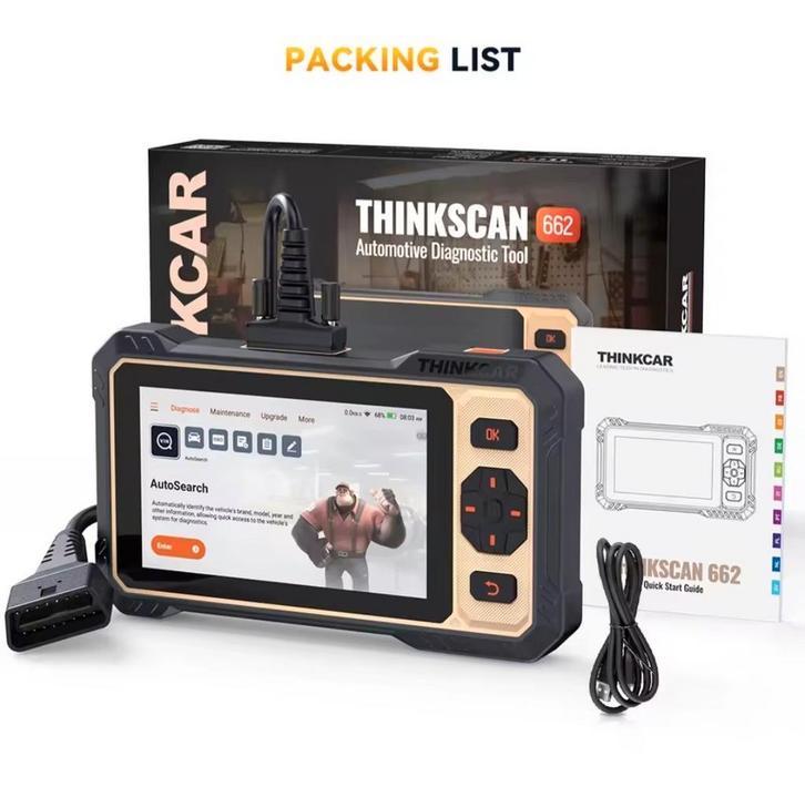 Thinkcar 662 diagnose tool, Auto diversen, Autogereedschap, Zo goed als nieuw, Ophalen of Verzenden