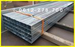 # - Stalen - KOKER - KOKERPROFIEL 50x50x2mm - Lengte 235cm, Doe-het-zelf en Verbouw, Ophalen, Zo goed als nieuw, IJzer