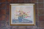 schilderij vaas met bloemen voorjaarsboeket Cor van Loenen, Antiek en Kunst, Ophalen