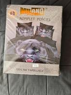 Dekbedovertrek zwarte poema katoen satijn 200 cm/220 cm, Zwart, Dekbedovertrek, Ophalen of Verzenden, Nieuw