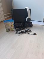 PS4 Slim 1TB - Zo goed als nieuw! Compleet!, Spelcomputers en Games, Spelcomputers | Sony PlayStation 4, Met games, Met 2 controllers
