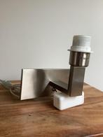 RVS wandlamp, Huis en Inrichting, Lampen | Wandlampen, Ophalen of Verzenden, Nieuw, Metaal