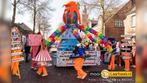 Paarse Botsauto Carnaval Kostuum inclusief jas, Ophalen, Gebruikt, 104 of kleiner, Jongen of Meisje