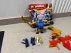 LEGO Ninjago 71805 Jay's mecha + 71801 Kai's rijzende draken, Ophalen of Verzenden, Zo goed als nieuw, Complete set, Lego