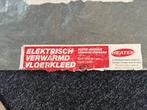 Heatek elektrisch verwarmd vloerkleed, Ophalen of Verzenden, Zo goed als nieuw