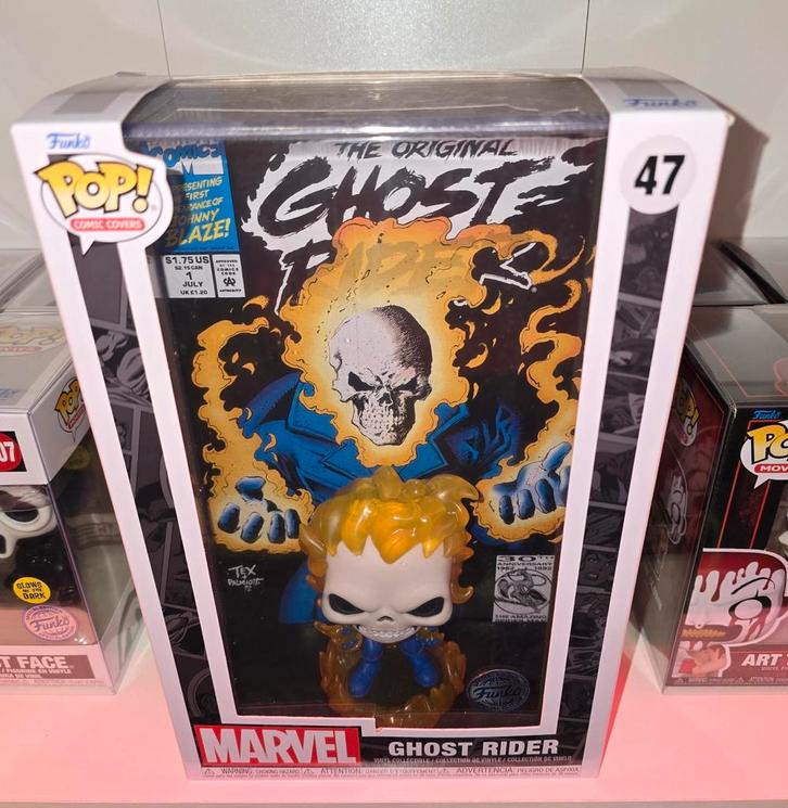 Funko Pop! 47 Ghost Rider (MARVEL) SE, Verzamelen, Poppetjes en Figuurtjes, Nieuw, Ophalen of Verzenden