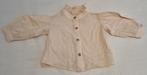 Donsje nette blouse 6-12 maanden beige baby kleding maat 68, Meisje, Overhemdje of Bloesje, Donsje Amsterdam, Zo goed als nieuw
