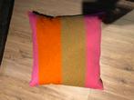 Kleurrijk kussen, Huis en Inrichting, Woonaccessoires | Kussens, Ophalen of Verzenden, Nieuw, Overige kleuren, Vierkant