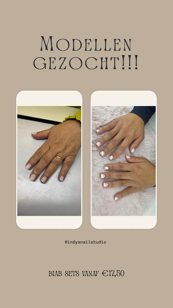 Biab vanaf €17,50, Vacatures, Vacatures | Modellen