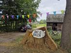 Feestweek versiering buurt versiering, Ophalen, Versiering
