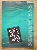 Autofolder: Peugeot 505 Break/Familiale Folder uit 1990, Ophalen of Verzenden, Zo goed als nieuw, Peugeot