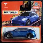 Matchbox Tesla Model Y in blauw, Ophalen of Verzenden, Nieuw, Auto
