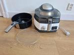 Delonghi Multifry airfryer nieuw 2e bak roerfunctie+ rooster, Ophalen, Gebruikt, Airfryer, 1500 gram of meer
