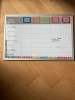 Weekplanner met themablokjes, Ophalen, Gebruikt