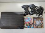 PlayStation 3/PS3 Super Slim + 2x Controllers + 2x Games, Spelcomputers en Games, Spelcomputers | Sony PlayStation 3, Met 2 controllers