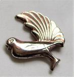 Sterling zilveren broche, duif, Coro 1940's (7533-4263), Sieraden, Tassen en Uiterlijk, Ophalen of Verzenden, Zo goed als nieuw