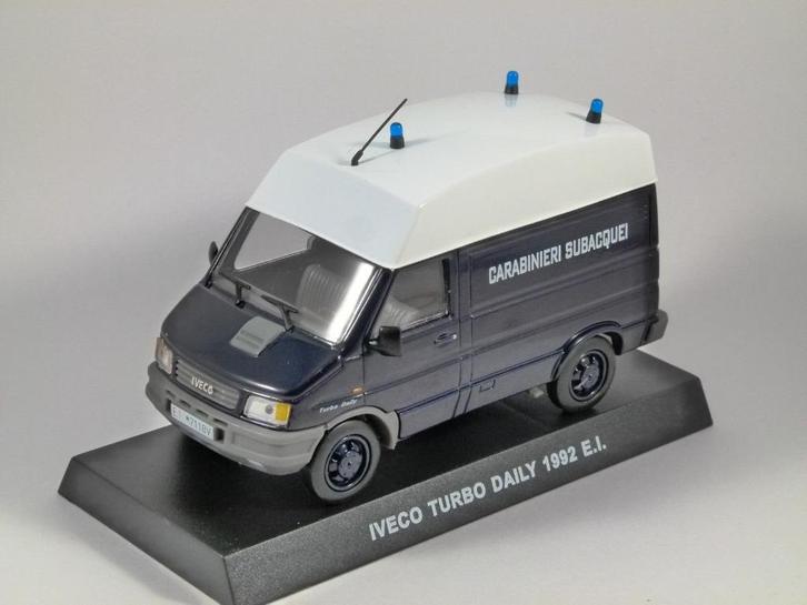 Iveco Fiat Daily Turbo Subacquei Carabinieri 1992, Hobby en Vrije tijd, Modelauto's | 1:43, Nieuw, Auto, Overige merken, Verzenden