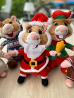 Kerst/Winter Hamster Knuffel Set, Ophalen of Verzenden, Zo goed als nieuw, Overige typen