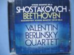 Shostakovich / Beethoven, strijkkwartetten, Cd's en Dvd's, Cd's | Klassiek, Ophalen of Verzenden, Romantiek, Gebruikt, Kamermuziek
