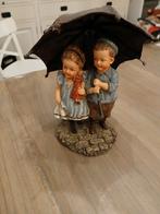 Ot en Sien onder paraplu beeld, Verzamelen, Beelden en Beeldjes, Ophalen, Zo goed als nieuw, Overige typen