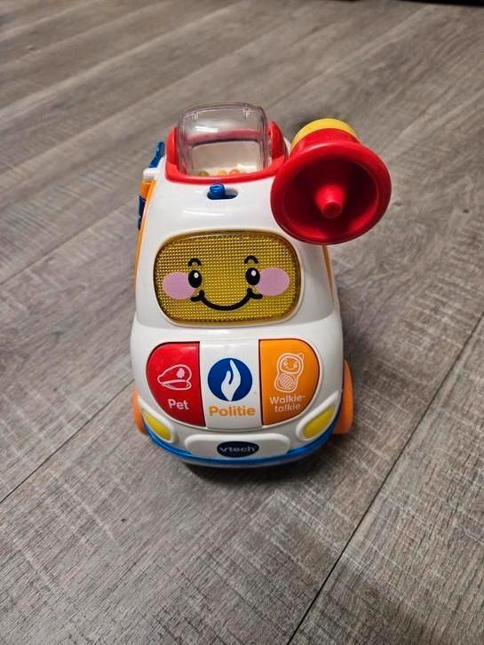 Vtech politieauto, Kinderen en Baby's, Speelgoed | Vtech, Zo goed als nieuw, 6 maanden tot 2 jaar, Ophalen