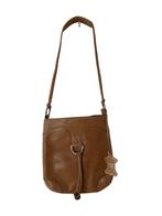 Fossil schoudertas, Bruin, Ophalen of Verzenden, Zo goed als nieuw, Leer
