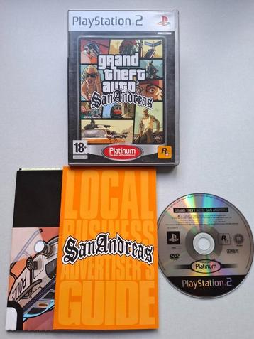 grand theft auto san andreas ps2 beschikbaar voor biedingen