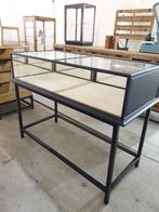 vintage zwarte toonbank vitrine showcase winkel vitrinekast, Ophalen