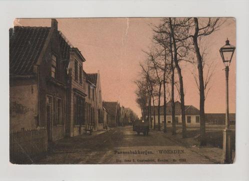 Woerden - Pannenbakkerijen * 250807-11, Verzamelen, Ansichtkaarten | Nederland, Gelopen, Utrecht, Voor 1920, Ophalen of Verzenden