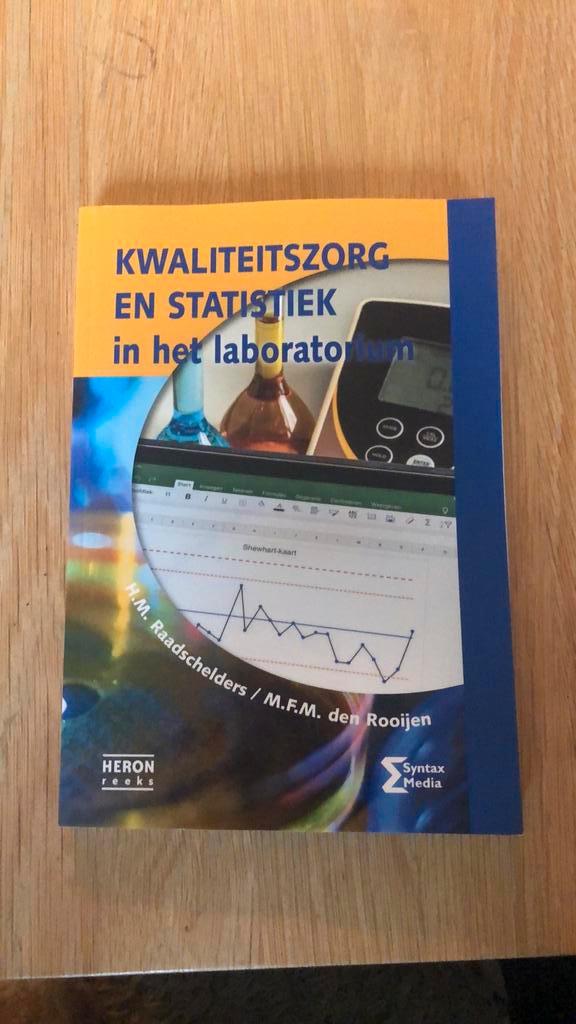 Kwaliteitszorg en statistiek in het laboratorium, Boeken, Techniek, Nieuw, Bouwkunde, Ophalen of Verzenden