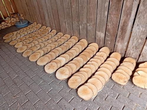 Berken boomschijven houtschijven, 125 stuks, Hobby en Vrije tijd, Knutselen, Nieuw, Materiaal, Ophalen