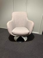 Gratis !! Lichtgrijze draaifateuil, Huis en Inrichting, Fauteuils, Ophalen, Gebruikt, 50 tot 75 cm