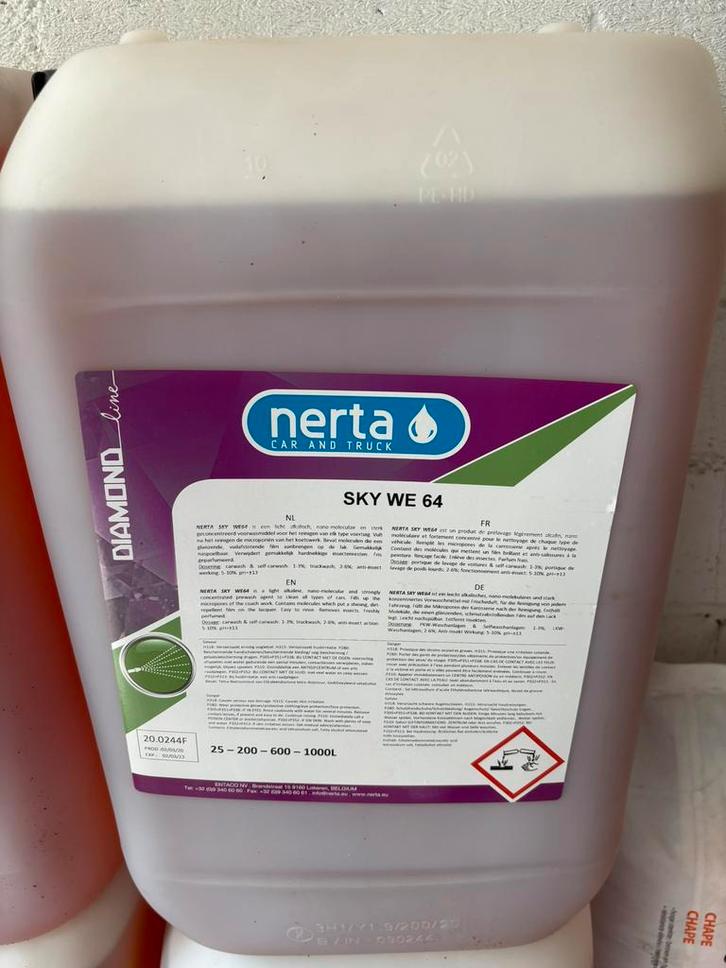 2x Nerta Sky WE 64 autoshampoo XL, Auto diversen, Onderhoudsmiddelen, Ophalen
