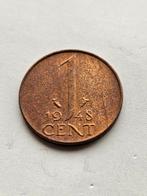 1 cent 1948 FDC, Postzegels en Munten, Munten | Nederland, Ophalen of Verzenden, Koningin Wilhelmina, 1 cent, Losse munt
