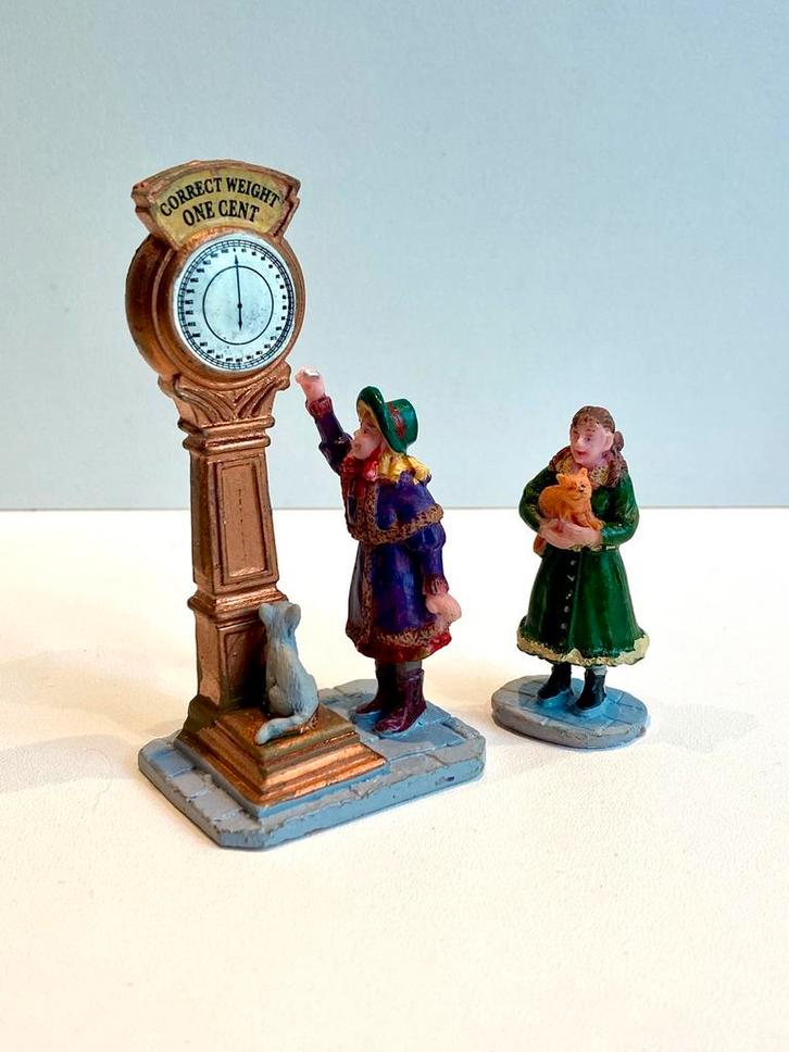 Lemax Weighing Kitty, set of 2 (12929), Diversen, Kerst, Verzenden