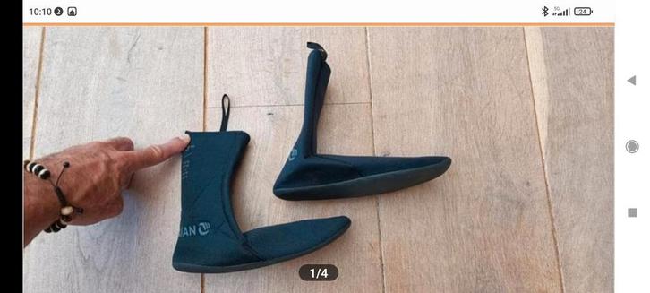 Neopreen surfschoen, Watersport en Boten, Watersportkleding, Zo goed als nieuw, Zeil- of Surfschoenen, Kind, Ophalen of Verzenden