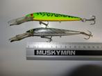 Kunstaas: Rebel Spoonbill Minnow 4,5 inch pluggen, Verzenden, Gebruikt, Overige typen