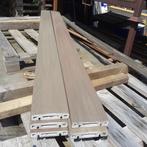 6 nieuwe kunststof vlonderplanken 22 x 120mm, 2m lang, Ophalen, Nieuw, Kunststof