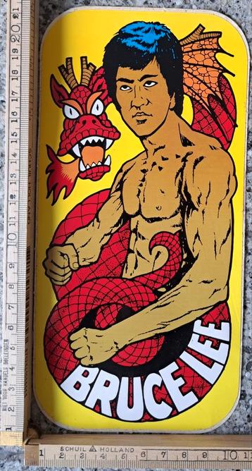 Vintage sticker Bruce Lee draak karateka karate acteur  beschikbaar voor biedingen