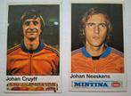 Johan Cruijff en Johan Neeskens voetbalplaatjes 1978, Verzamelen, Verzenden, Zo goed als nieuw, Ajax, Poster, Plaatje of Sticker