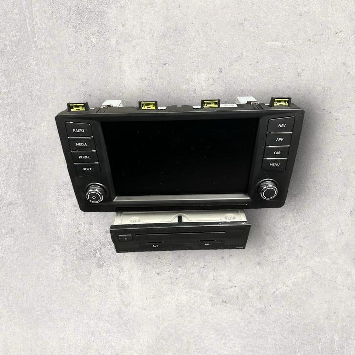 Seat Navigatie Systeem 5F0 035 877 met MOST, Auto-onderdelen, Dashboard en Schakelaars, Seat, Volkswagen, Ophalen of Verzenden