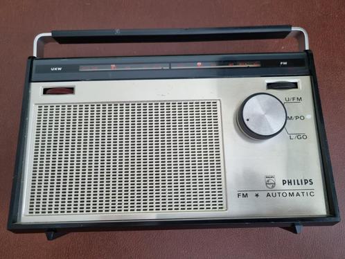 Philips 22RL362/OOR vintage transistor radio receiver tuner, Audio, Tv en Foto, Radio's, Gebruikt, Ophalen of Verzenden