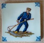 Makkumer Tegel met Maaier, Ophalen of Verzenden